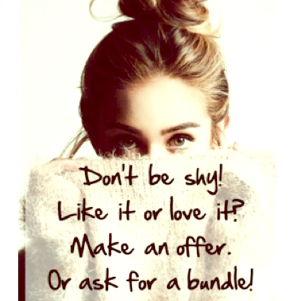 I will never be offended by offers. Offers Rock!